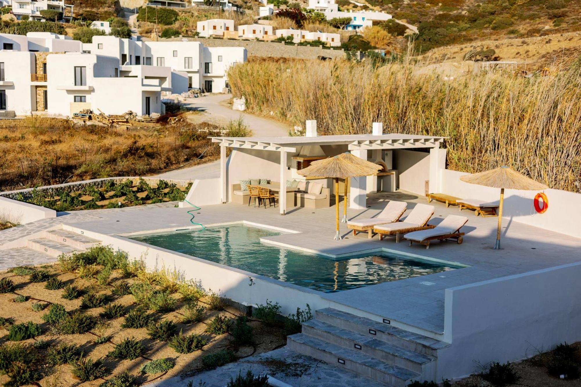 Villa Finest -Seaside Villa With Private Swimming Pool- Mikri Vigla Exterior foto