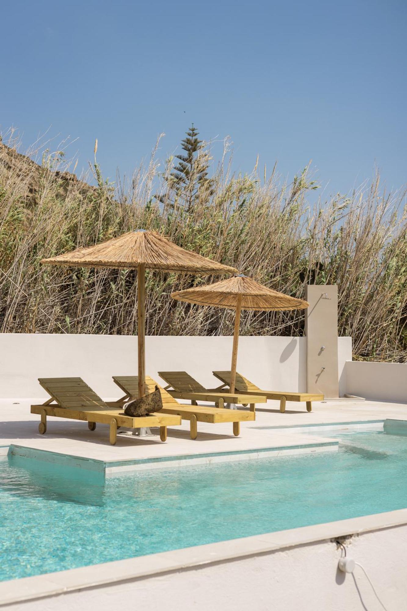 Villa Finest -Seaside Villa With Private Swimming Pool- Mikri Vigla Exterior foto