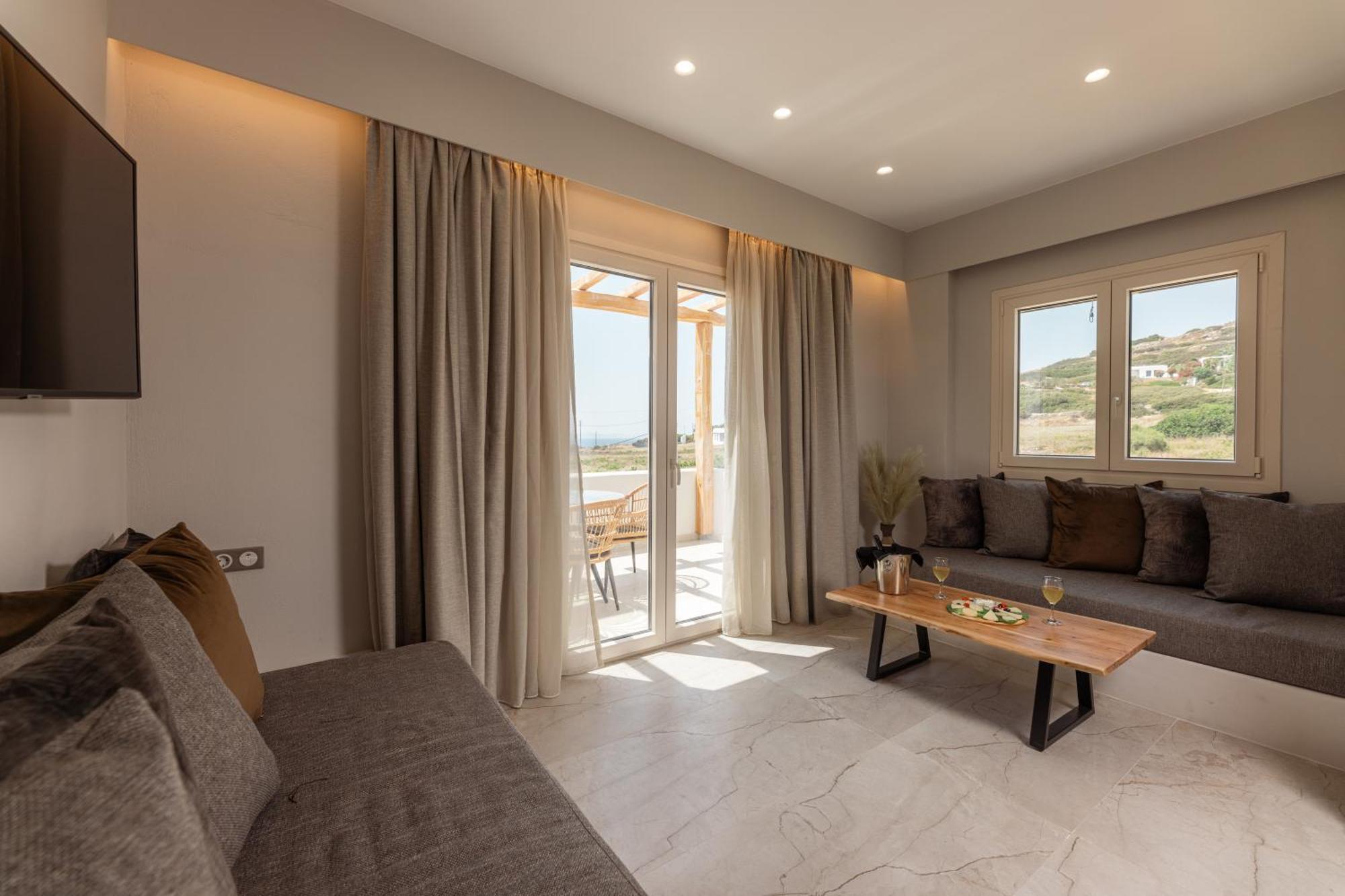 Villa Finest -Seaside Villa With Private Swimming Pool- Mikri Vigla Exterior foto